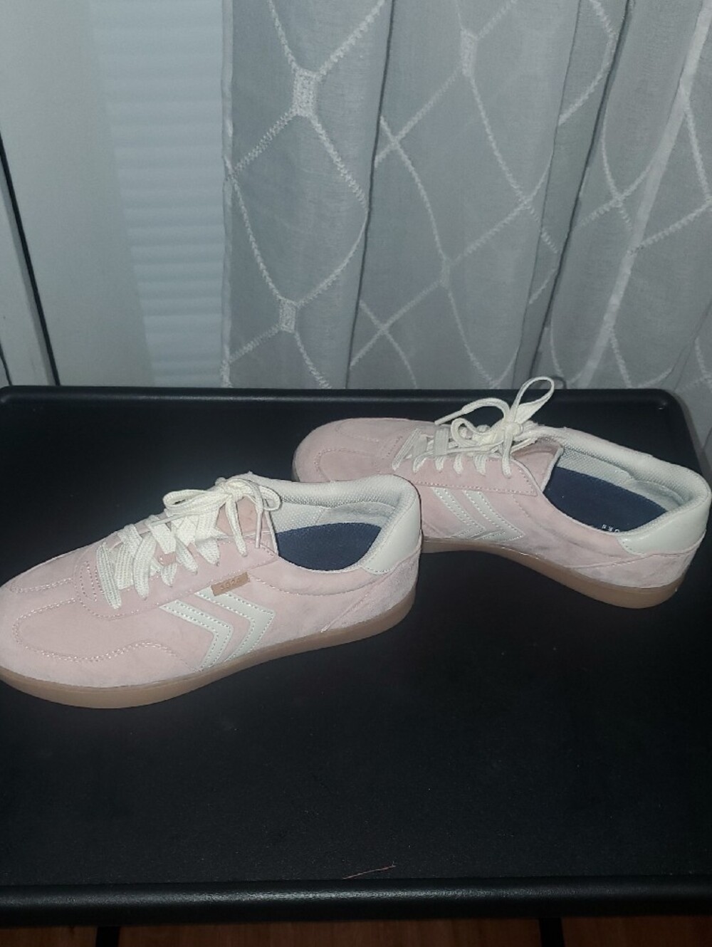Dr. Scholl's Pink and White Low-Top Sneakers - Picture 2 of 8